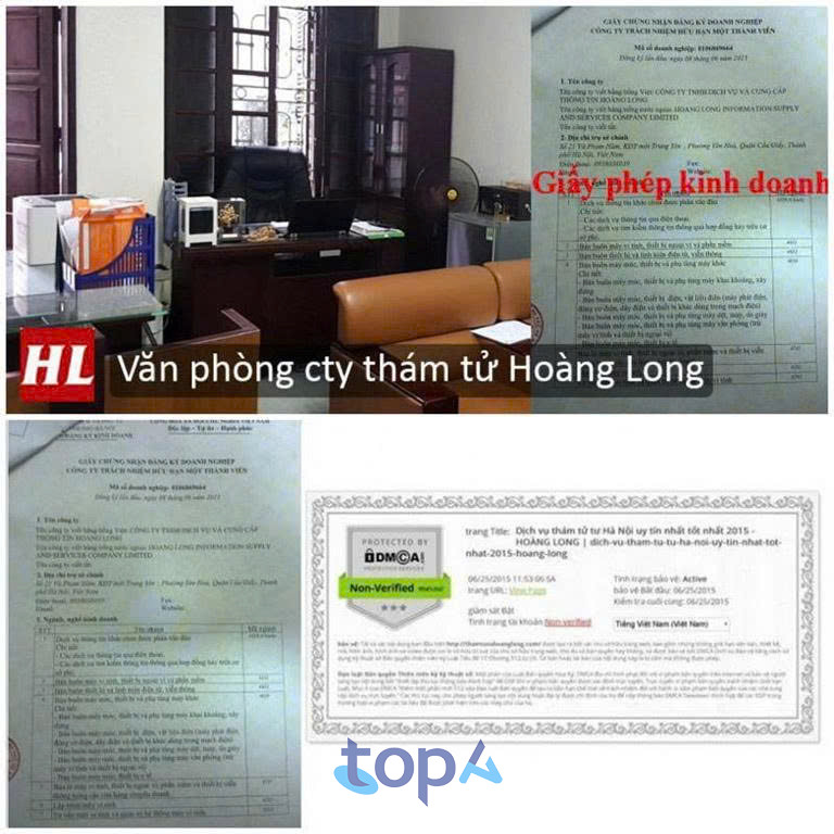 Công ty thám tử Hoàng Long Hà Nội