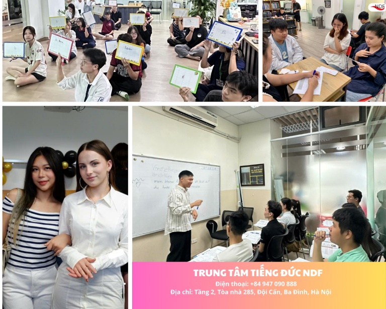 Trung Tâm Tiếng Đức NDF ở Hà Nội