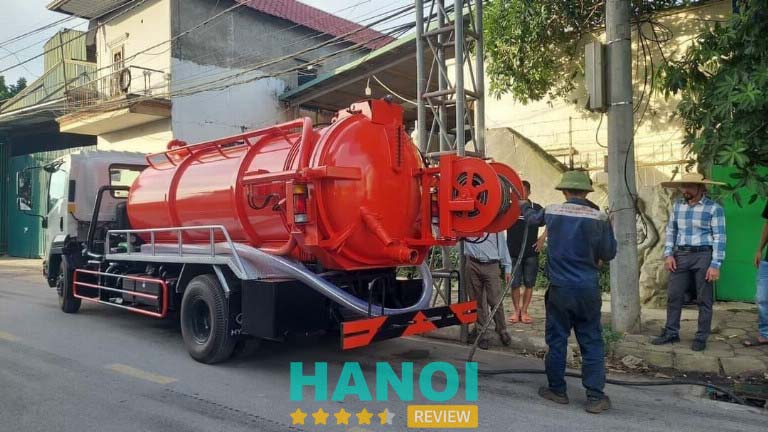 Dịch vụ hút hầm cầu tại Q. Hoàn Kiếm