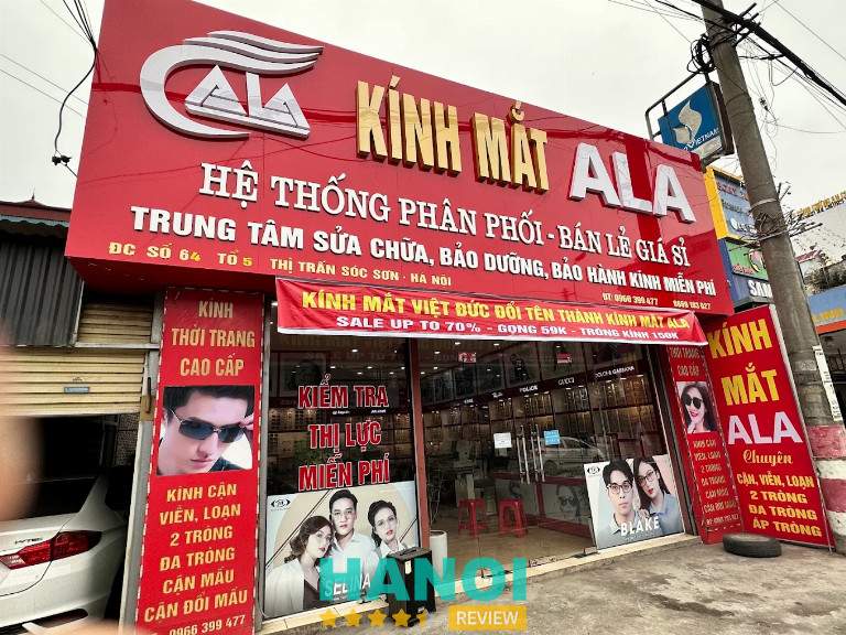 Ala là Cửa hàng mắt kính tại H. Sóc Sơn uy tín