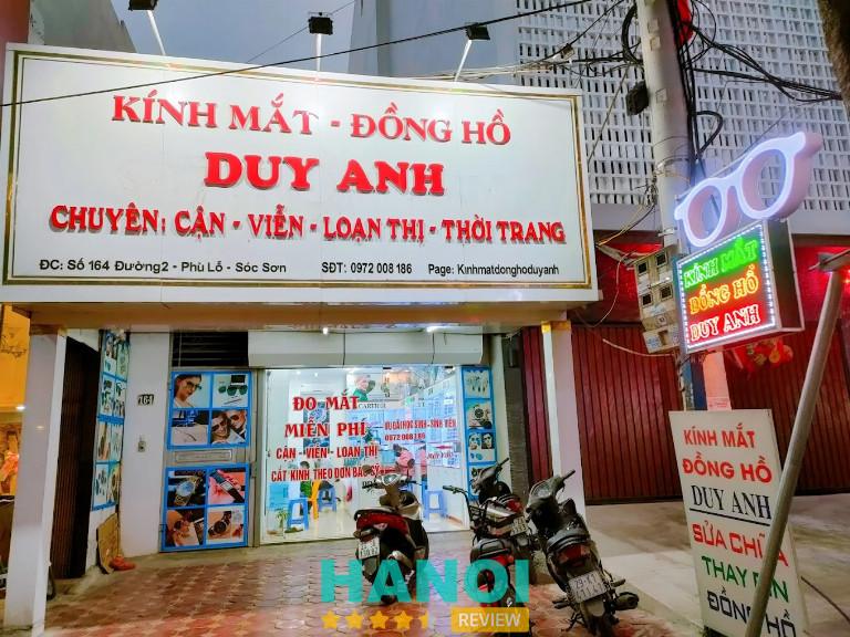 Cửa hàng mắt kính Duy Anh tại Huyện Sóc Sơn 