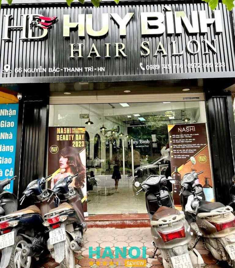 Huy Bình Hair Salon làm tóc tại H. Thanh Trì 