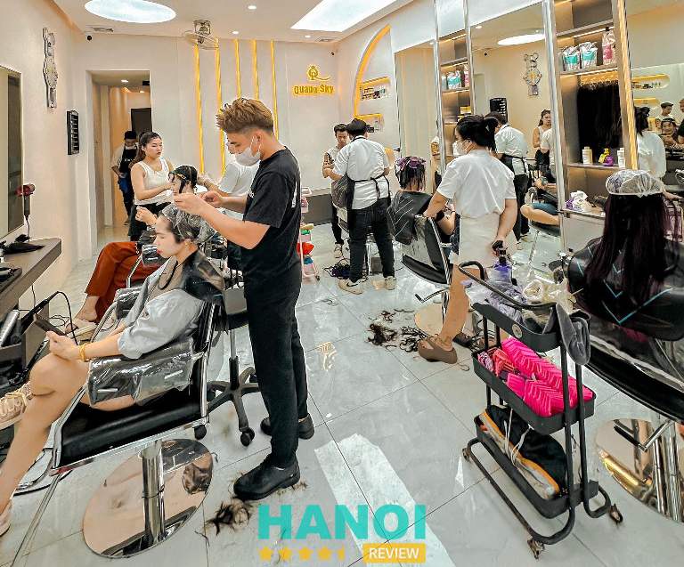 Salon làm tóc đẹp Quang Sky tại Sơn Tây