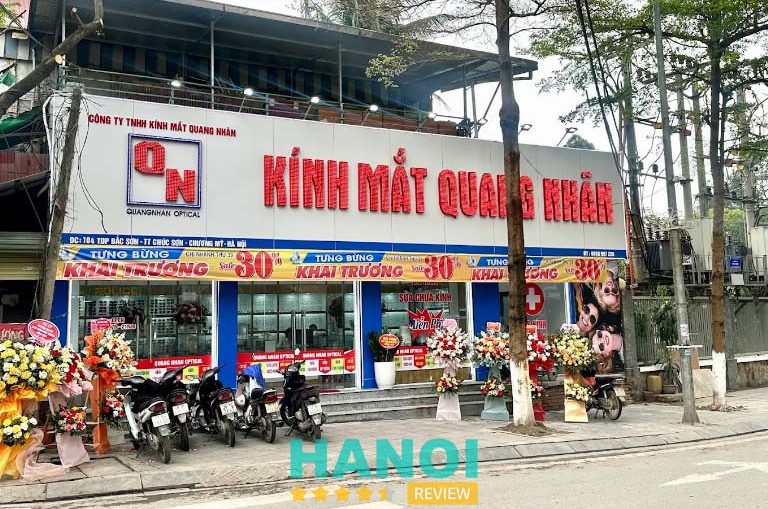 Cửa hàng mắt kính Quang Nhãn tại H. Chương Mỹ
