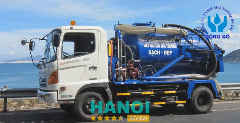 Dịch vụ hút hầm cầu ở quận Nam Từ Liêm của công ty Đông Đô