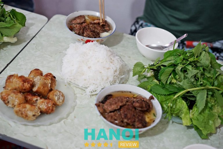 Quán bún chả tại Q. Cầu Giấy 