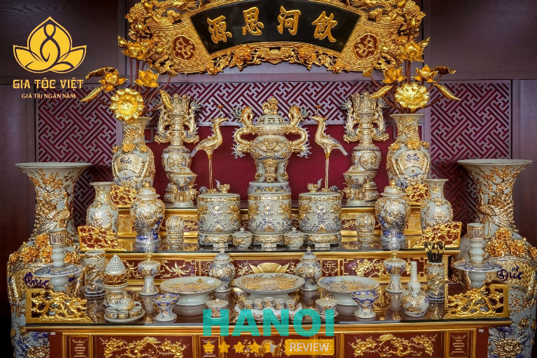 Bộ đồ thờ Gốm GIA TỘC VIỆT, Hà Nội