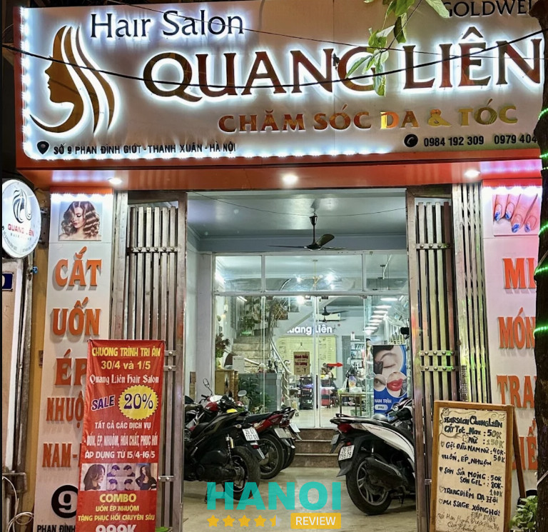 Cắt tóc nữ đẹp ở hà nội Quang Liên Hair Salon