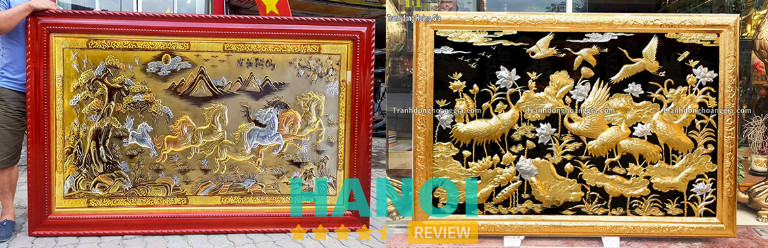 Tranh đồng Hoàng Gia, Hà Nội