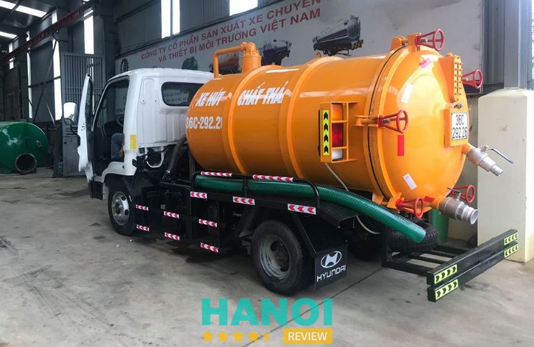dịch vụ hút hầm cầu tại H. Phú Xuyên của công ty vệ sinh môi trường Tràng An