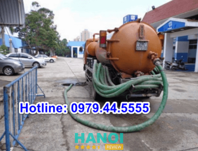 Công ty Thăng Long Envico cung cấp Dịch vụ hút hầm cầu ở H. Quốc Oai
