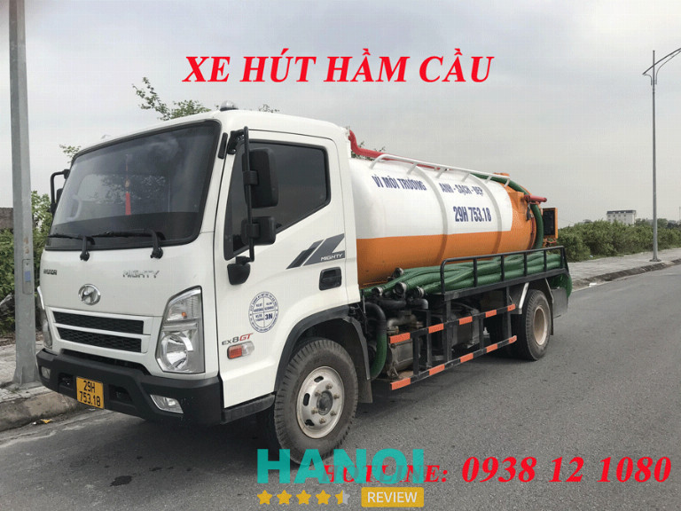  Dịch vụ hút hầm cầu tại H. Ứng Hòa của công ty Xanh Group