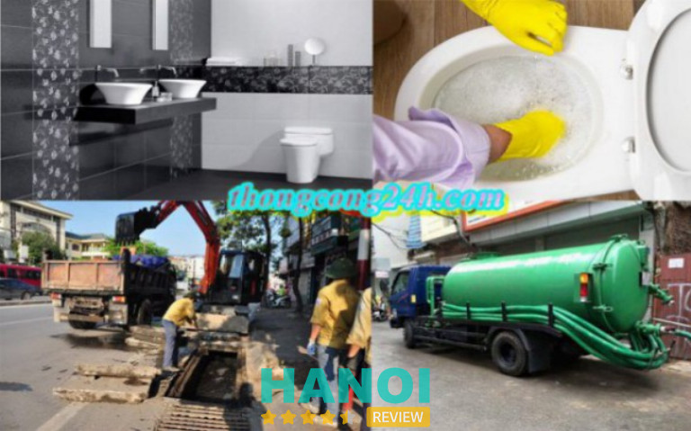 Dịch vụ hút hầm cầu tại H. Thanh Oai của công ty vệ sinh môi trường Minh Công