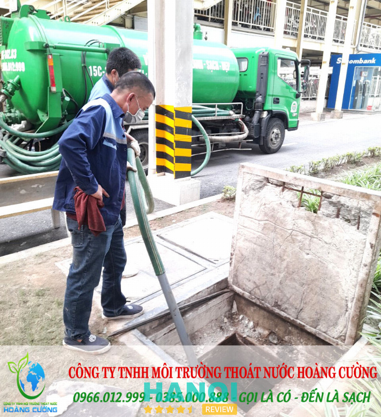 địa chỉ công ty Thoát Nước Hoàng Cường hút hầm cầu tại quận Ba Đình 