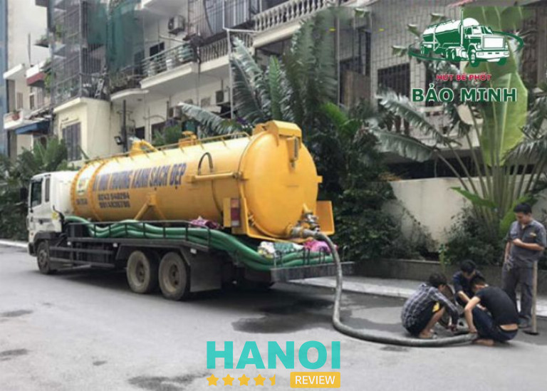 dịch vụ hút hầm cầu tại Ba Đình của Hút Bể Phốt Bảo Minh