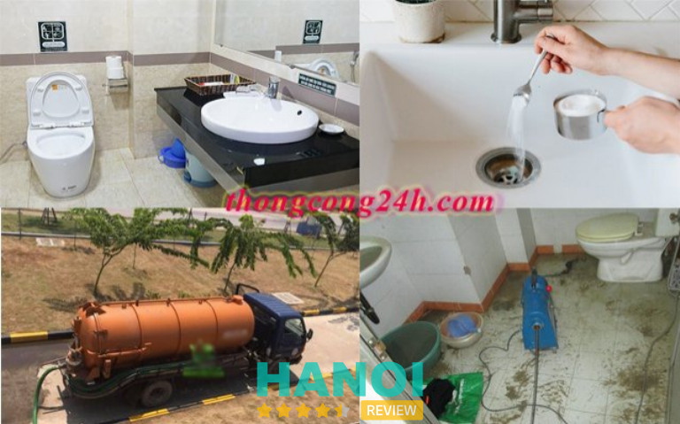 dịch vụ hút hầm cầu tại quận Bắc Từ Liêm của công ty Minh Công