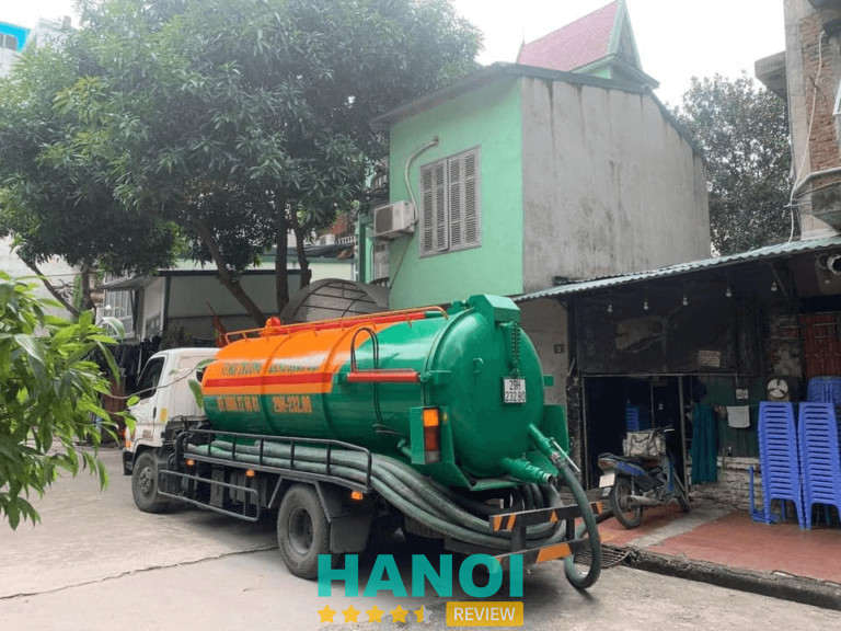 dịch vụ hút hầm cầu tại Bắc Từ Liêm của Công ty TNHH Phát Triển Dịch Vụ Vệ Sinh Môi Trường Việt Nam