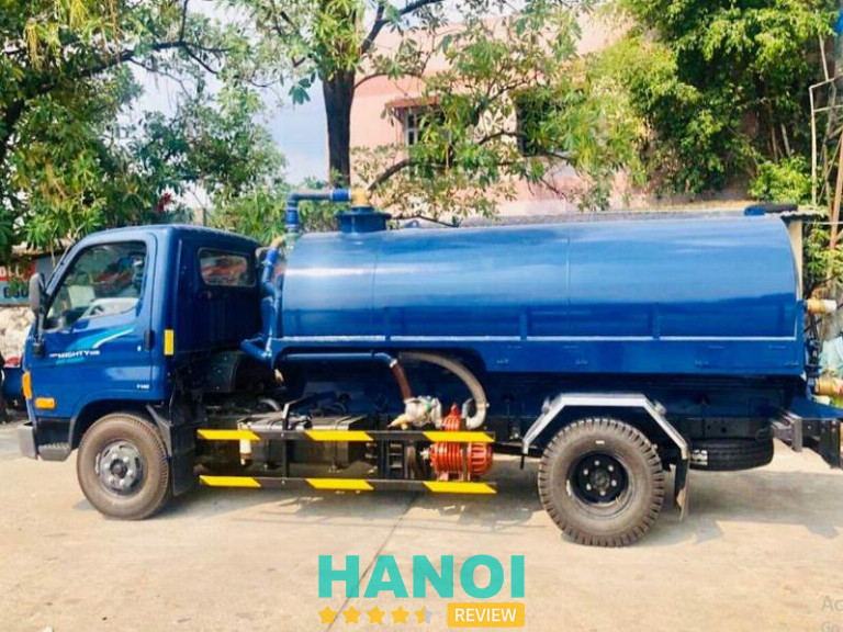 dịch vụ hút hầm cầu ở quận Đống Đa của Công ty TNHH Vệ sinh Môi trường Tràng An