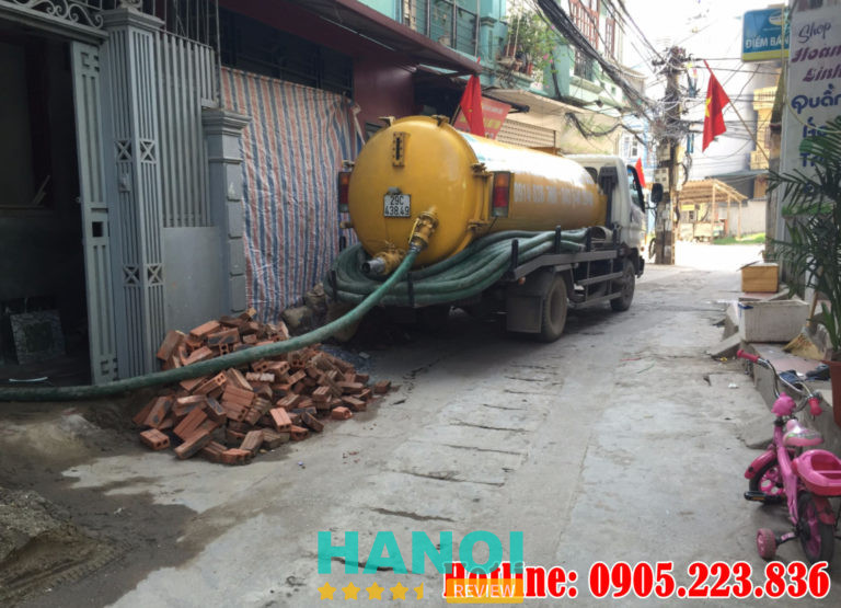 Dịch vụ hút hầm cầu tại Q. Hà Đông của Dịch Vụ Môi Trường Xanh