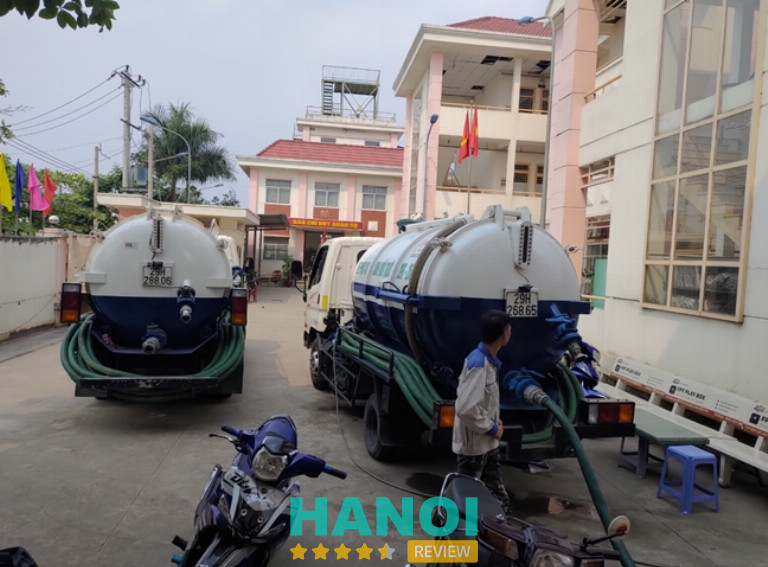  Dịch vụ hút hầm cầu tại Q. Hai Bà Trưng 