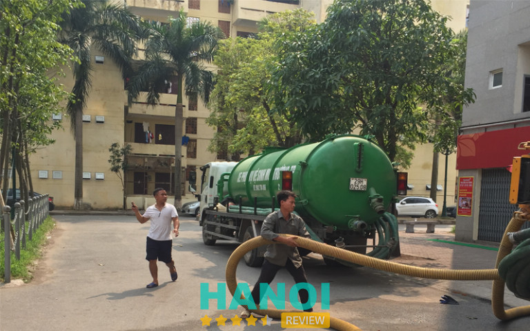 dịch vụ hút hầm cầu ở quận Hai Bà Trưng 