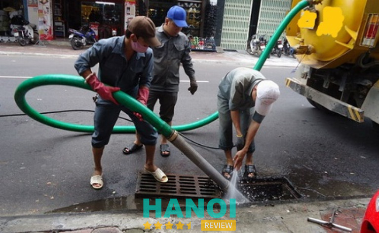 địa chỉ hút hầm cầu tại quận Hai Bà Trưng uy tín