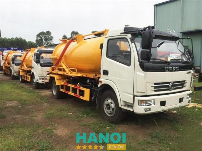 Dịch vụ hút hầm cầu tại Q. Nam Từ Liêm của công ty Vệ sinh Môi trường Tràng An