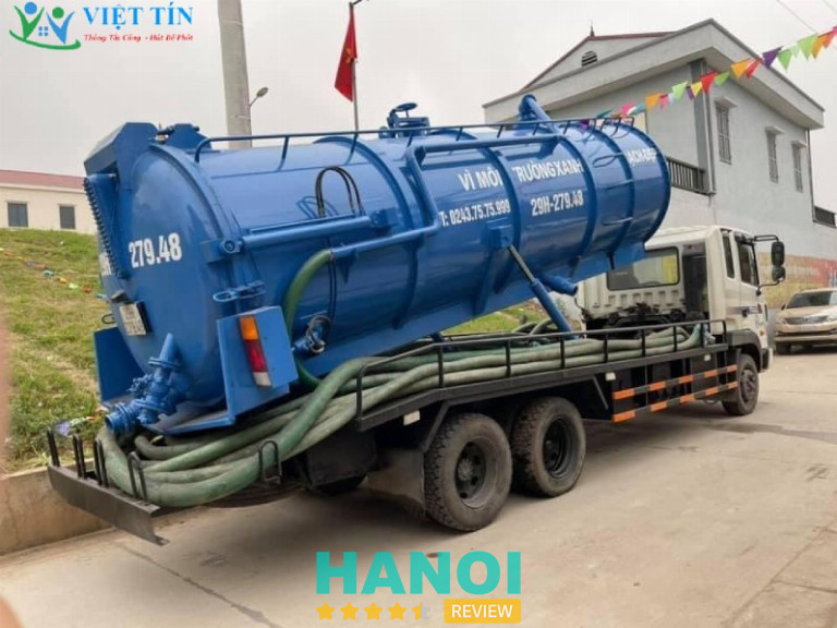 dịch vụ hút hầm cầu tại quận Nam Từ Liêm của công ty Việt Tín