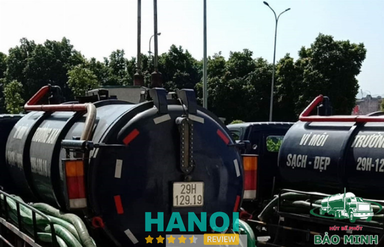 Dịch vụ hút hầm cầu tại quận Thanh Xuân của công ty Hút Bể Phốt Bảo Minh