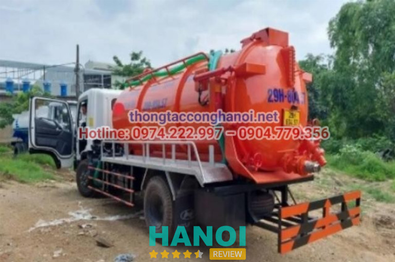Dịch vụ hút hầm cầu tại Q. Thanh Xuân của công ty vệ sinh đô thị Hưng Thịnh