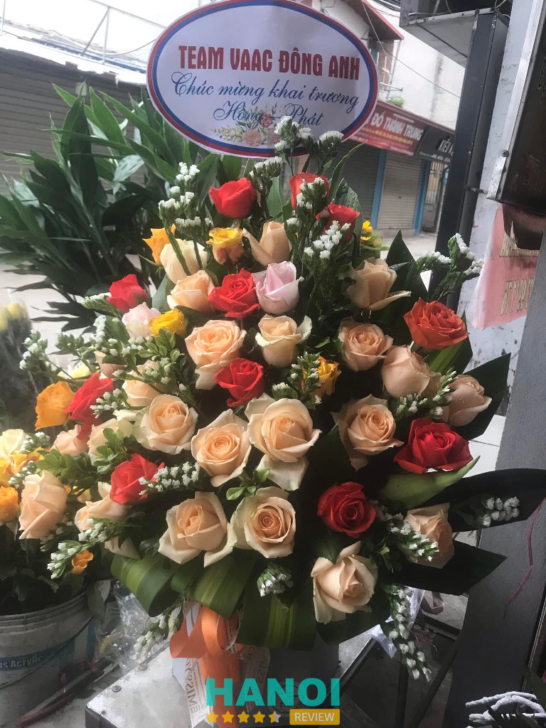  giỏ hoa khai trương Cửa Hàng Hoa Tươi Ngọc Ánh 