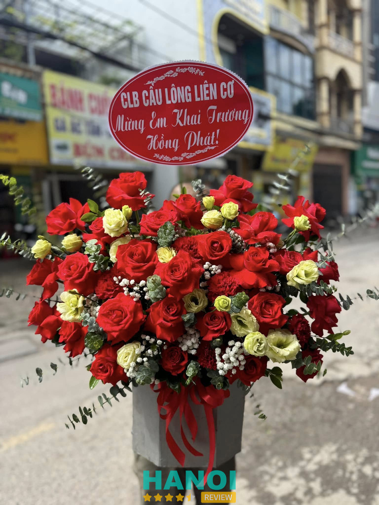 đặt hoa chúc mừng khai trương ở huyện đông anh 
