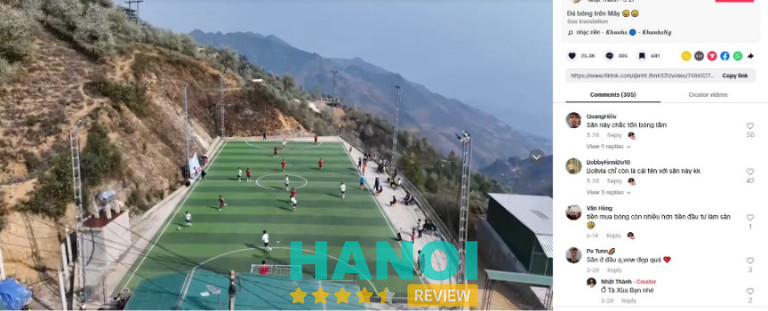 sân bóng cỏ nhân tạo Khánh Phát đã thi công