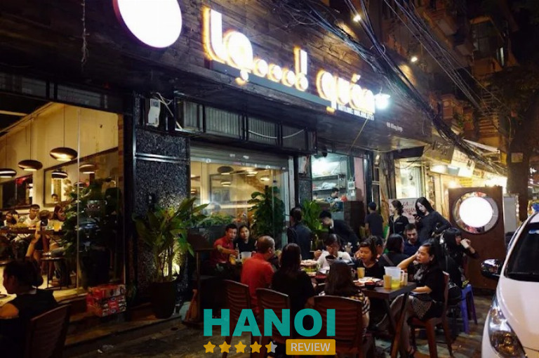 Lạ Quán là quán nhậu khu Hoàn Kiếm ngon