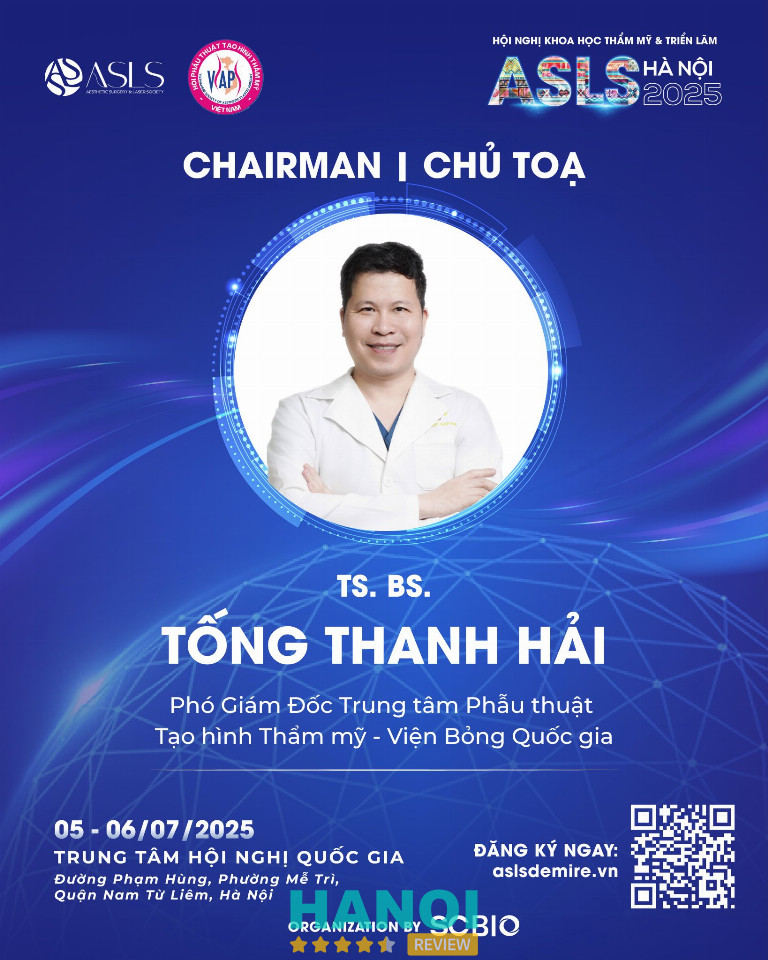Tiến sĩ Bác sĩ Tống Thanh Hải là bác sĩ nâng ngực 