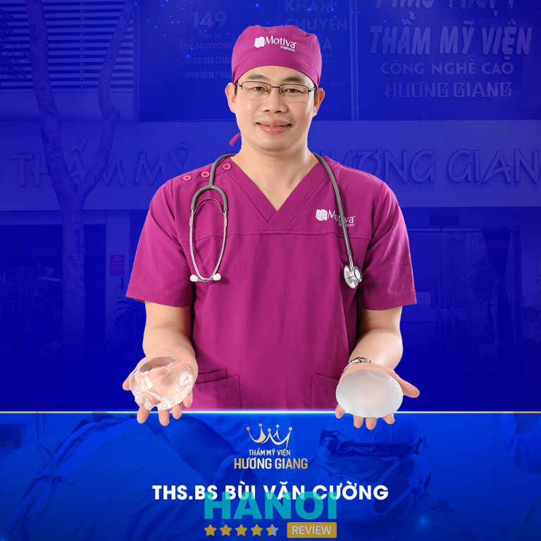 Thạc sĩ, Bác sĩ Bùi Văn Cường là bác sĩ nâng ngực giỏi