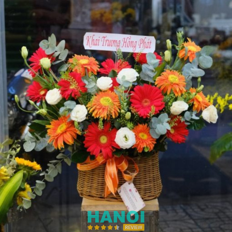 đặt hoa chúc mừng khai trương ở quận Nam Từ Liêm
