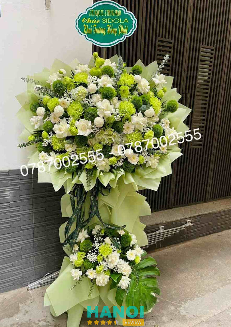 Kệ hoa chúc mừng của 5S Floral