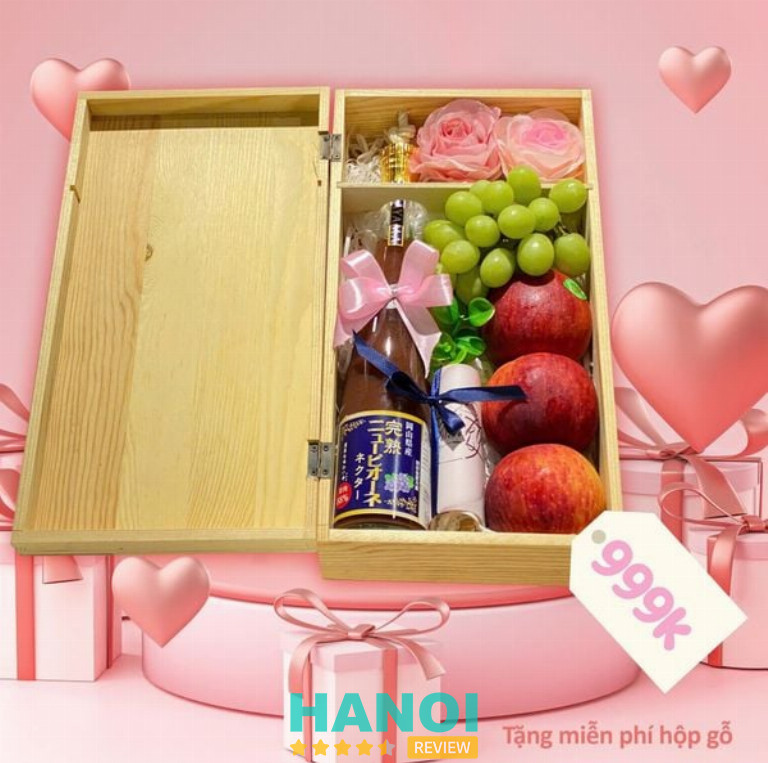 Hộp quà trái cây tặng người yêu 