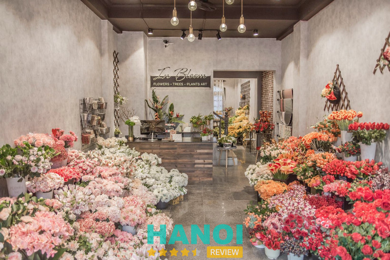 IN BLOOM là shop hoa lụa Hà Nội 