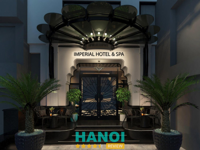 Khách sạn Imperial & Spa Hà Nội là khách sạn 4 sao gần Hồ Hoàn Kiếm
