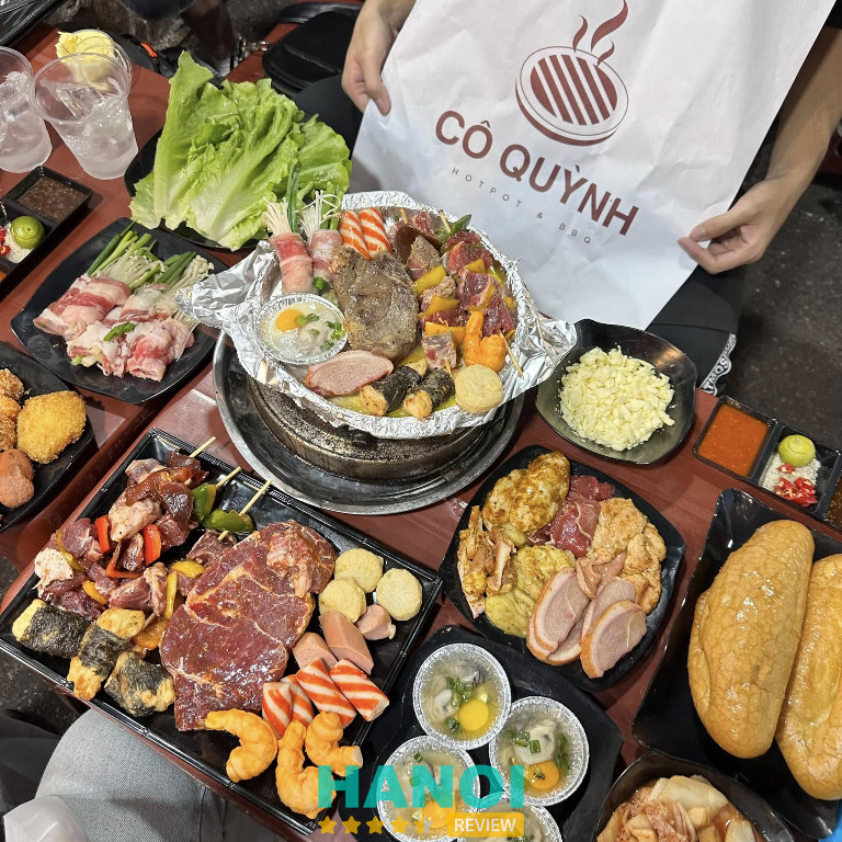 Lẩu Nướng Cô Quỳnh – 20 Gầm Cầu, Đồng Xuân