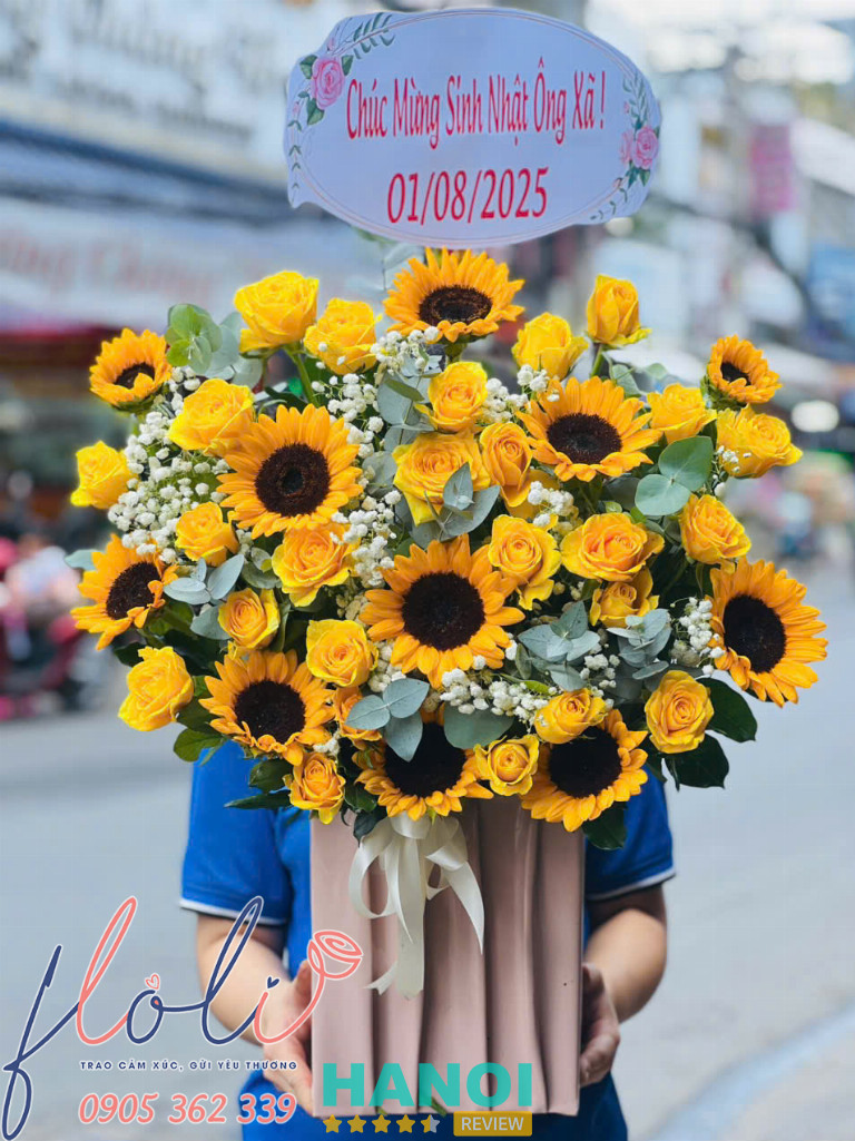 FLoLi là shop hoa hướng dương Hà Nội