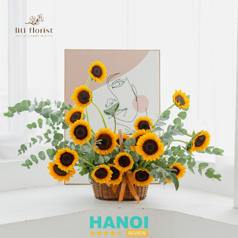 Liti Florist – nơi mua hoa hướng dương ở Hà Nội 
