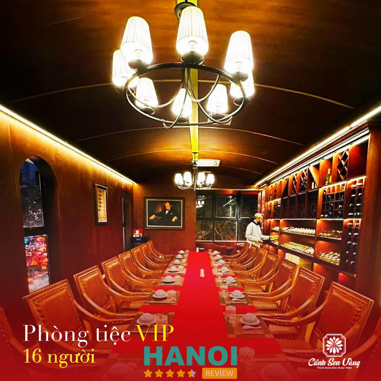 Nhà Hàng Cánh Sen Vàng là nhà hàng có phòng hát Karaoke ở Hà Nội