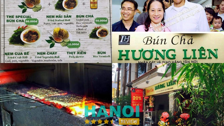 Bún Chả Hương Liên - Bún chả Obama