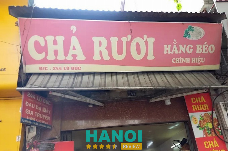 Chả rươi Lò Đúc
