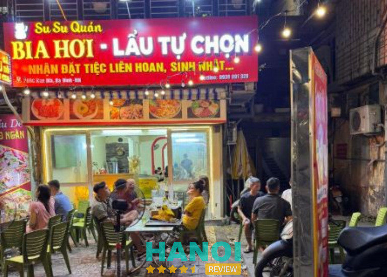 Susu Quán nổi tiếng với lẩu đêm