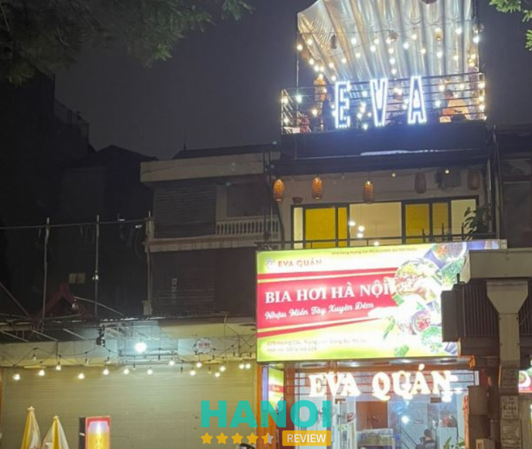 Eva Quán là điểm tụ tập nhậu đêm ở hà nội
