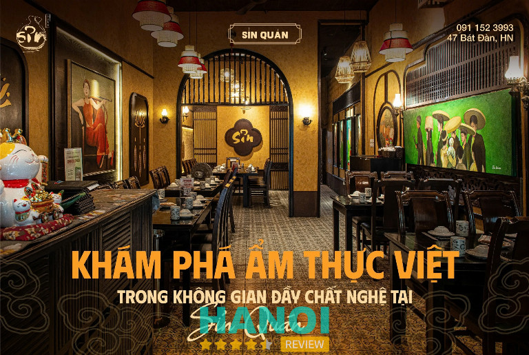 Sỉn Quán nổi bật với không gian Á Đông